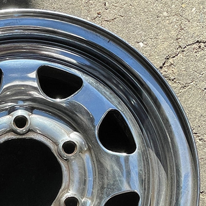 14" NISSAN PICKUP 89 4x2, 14x6, steel, chrome Original OEM Wheel Rim