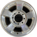 17" DODGE 1500 PICKUP 06 8 lug 17x8 aluminum polished Original OEM Wheel Rim - Front View