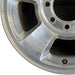 17" DODGE 1500 PICKUP 06 8 lug 17x8 aluminum polished Original OEM Wheel Rim - Back View