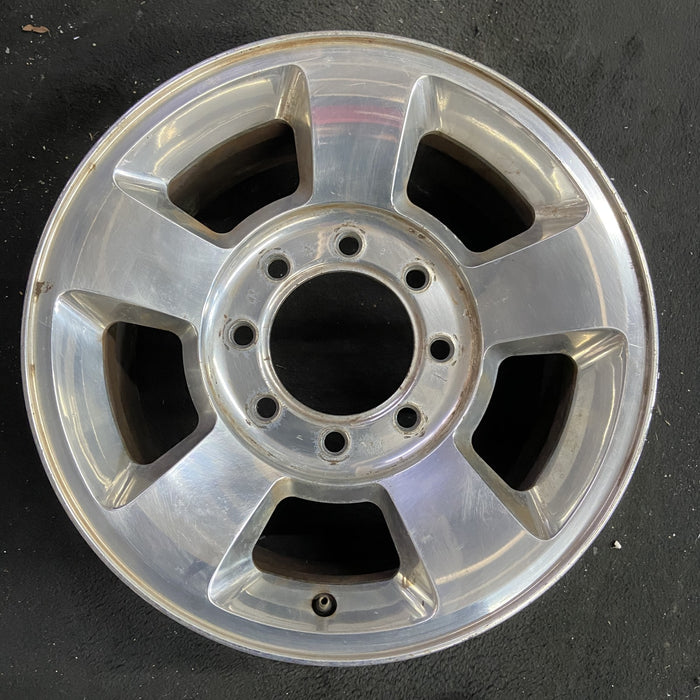 17" DODGE 1500 PICKUP 06 8 lug, , aluminum, polished Original OEM Wheel Rim