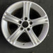 17" BMW 320i 12-13 , 17x7.5 , 5 spoke, triple edge spoke Original OEM Wheel Rim - Angle View