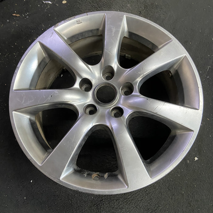17" INFINITI G35 05-06 17x7 , 7 spoke Original OEM Wheel Rim - Side Profile
