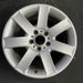 17" BMW 320i 01-05 , 17x8 , 7 spoke, exposed lug nuts, flat spoke Original OEM - Angle View
