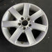 17" BMW 320i 01-05 , 17x8 , 7 spoke, exposed lug nuts, flat spoke Original OEM - Side Profile
