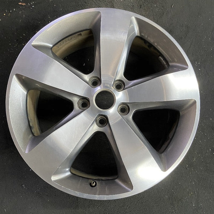 20" GRAND CHEROKEE 14-15 20x8 5 spoke polished with pockets opt WRD gray - Front View