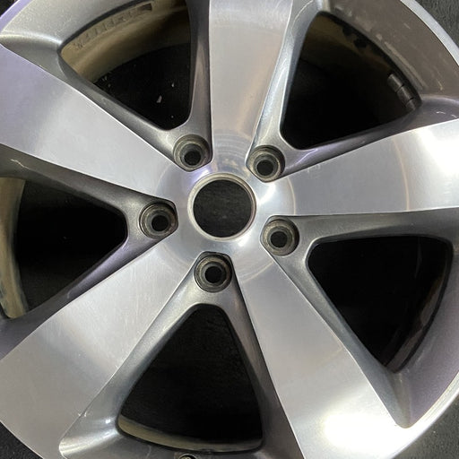 20" GRAND CHEROKEE 14-15 20x8 5 spoke polished with pockets opt WRD gray - Angle View