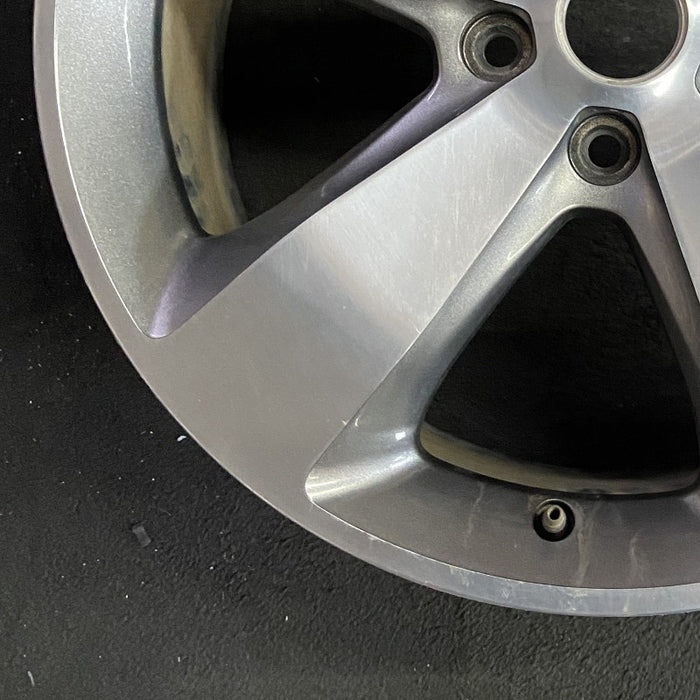 20" GRAND CHEROKEE 14-15 20x8 5 spoke polished with pockets opt WRD gray - Additional View