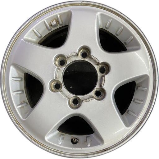 15" CANYON 04-08 15x6.5, 4x4, , smooth spokes Original OEM Wheel Rim - Front View