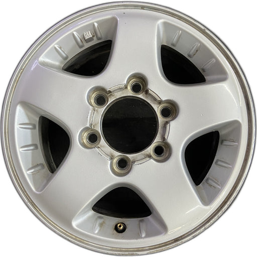 15" CANYON 04-08 15x6.5, 4x4, , smooth spokes Original OEM Wheel Rim - Front View