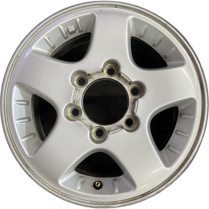 15" CANYON 04-08 15x6.5, 4x4, , smooth spokes Original OEM Wheel Rim - Front View