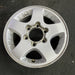15" CANYON 04-08 15x6.5, 4x4, , smooth spokes Original OEM Wheel Rim - Side Profile