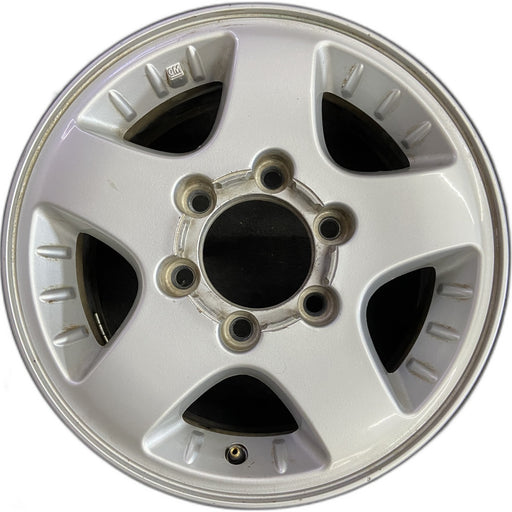 15" CANYON 04-08 15x6.5, 4x4, , smooth spokes Original OEM Wheel Rim - Front View