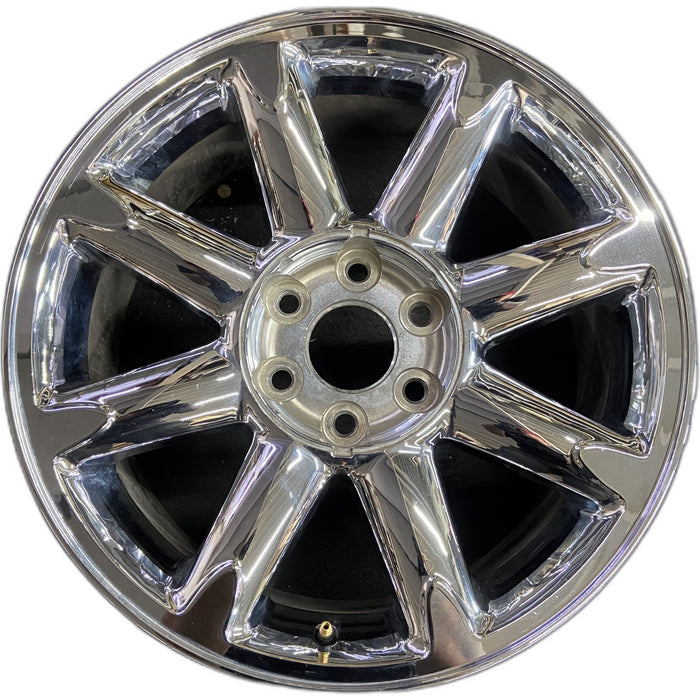 20" SIERRA 1500 PICKUP 07 , 20x8.5, 8 spoke Original OEM Wheel Rim - Front View