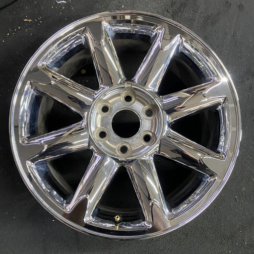 20" SIERRA 1500 PICKUP 07 , 20x8.5, 8 spoke Original OEM Wheel Rim - Angle View