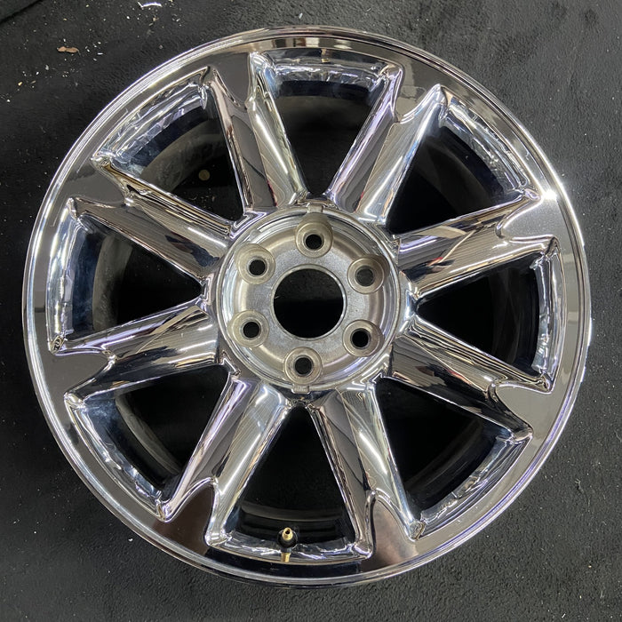 20" SIERRA 1500 PICKUP 07 , 20x8.5, 8 spoke Original OEM Wheel Rim - Angle View