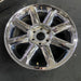 20" SIERRA 1500 PICKUP 07 , 20x8.5, 8 spoke Original OEM Wheel Rim - Side Profile