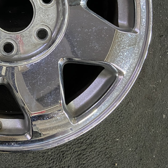 17" Original OEM Wheel Rim - Back View