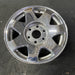 17" ESCALADE 03-06 17x7.5, , chrome finish Original OEM Wheel Rim - Close-Up Detail