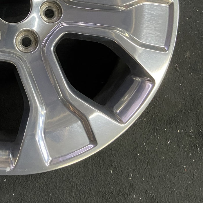20" FORD F150 PICKUP 21-23 20x8.5 6 spoke polished Original OEM Wheel Rim - Back View