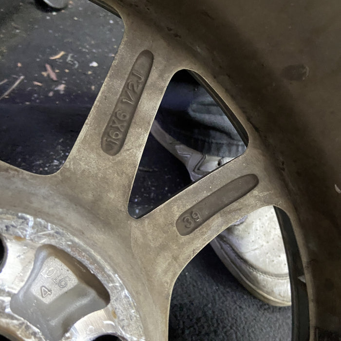16" PRIUS 12-18 Prius V , 16x6.5 Original OEM Wheel Rim - Back View
