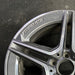 18" MERCEDES E-CLASS 21 213 Type E450 Sedan 18x8 5 spoke single spoke machined - Side Profile