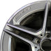 18" MERCEDES E-CLASS 21 213 Type E450 Sedan 18x8 5 spoke single spoke machined - Angle View
