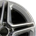 18" MERCEDES E-CLASS 21 213 Type E450 Sedan 18x8 5 spoke single spoke machined - Side Profile