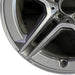 18" MERCEDES E-CLASS 21 213 Type E450 Sedan 18x8 5 spoke single spoke machined - Back View