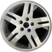 17" ENDEAVOR 04-08 17x7 alloy 10 spoke machined face bright gray pockets - Front View