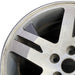 17" ENDEAVOR 04-08 17x7 alloy 10 spoke machined face bright gray pockets - Angle View