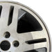 17" ENDEAVOR 04-08 17x7 alloy 10 spoke machined face bright gray pockets - Side Profile