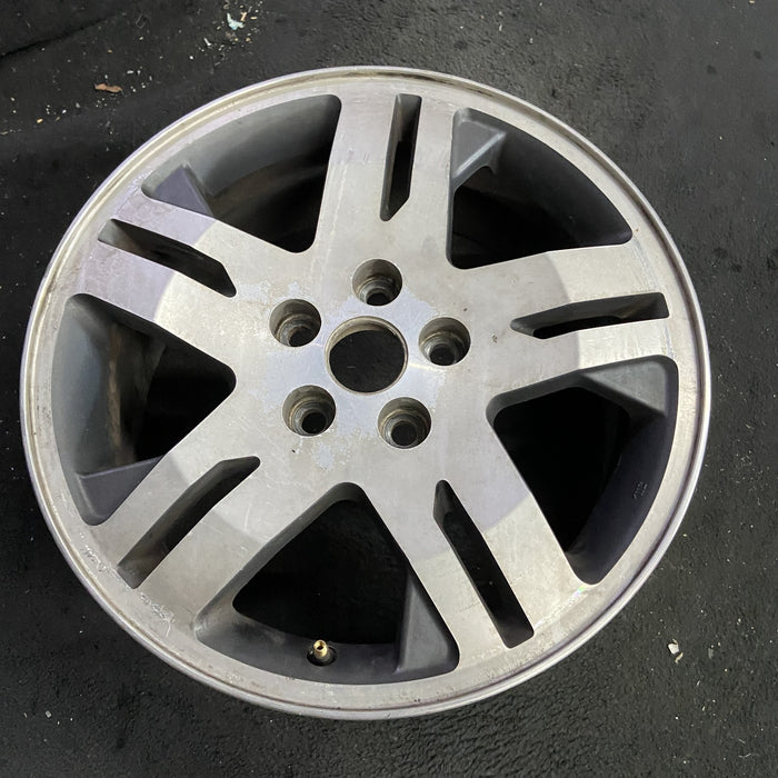 17" ENDEAVOR 04-08 17x7, alloy, 10 spoke, machined face , Original OEM Wheel Rim - Side Profile