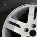 17" ENDEAVOR 04-08 17x7 alloy 10 spoke machined face bright gray pockets - Side Profile