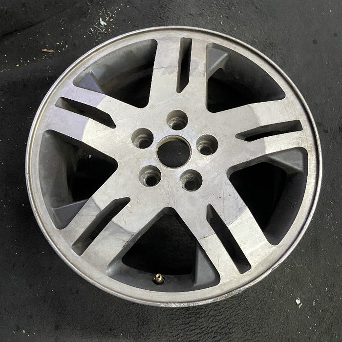 17" ENDEAVOR 04-08 17x7 alloy 10 spoke machined face bright gray pockets - View 7