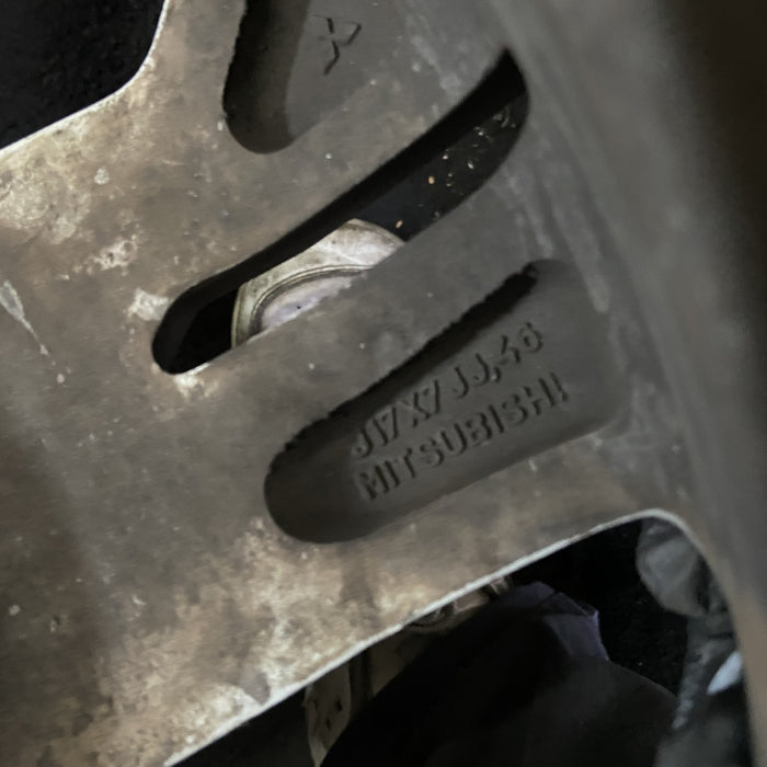 17" ENDEAVOR 04-08 17x7, alloy, 10 spoke, machined face , Original OEM Wheel Rim