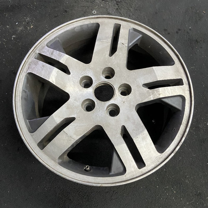 17" ENDEAVOR 04-08 17x7 alloy 10 spoke machined face bright gray pockets - View 7