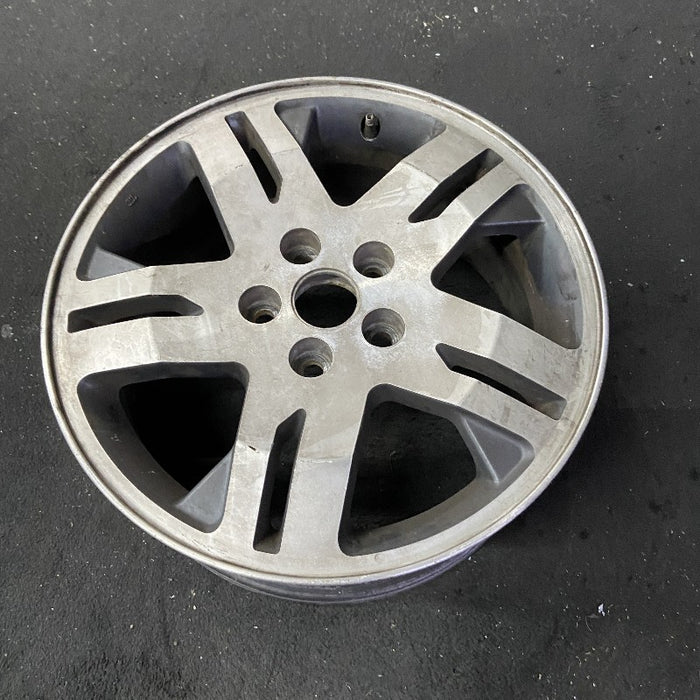 17" ENDEAVOR 04-08 17x7 alloy 10 spoke machined face bright gray pockets - View 8