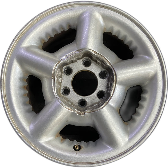 15" DAKOTA 97-98 15x7 Original OEM Wheel Rim - Front View