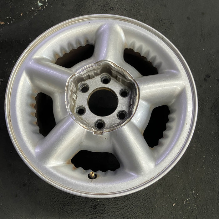 15" DAKOTA 97-98 15x7 Original OEM Wheel Rim - Side Profile
