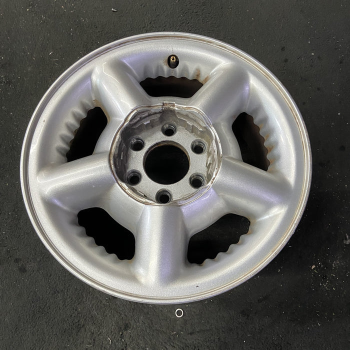 15" DAKOTA 97-98 15x7 Original OEM Wheel Rim - Close-Up Detail