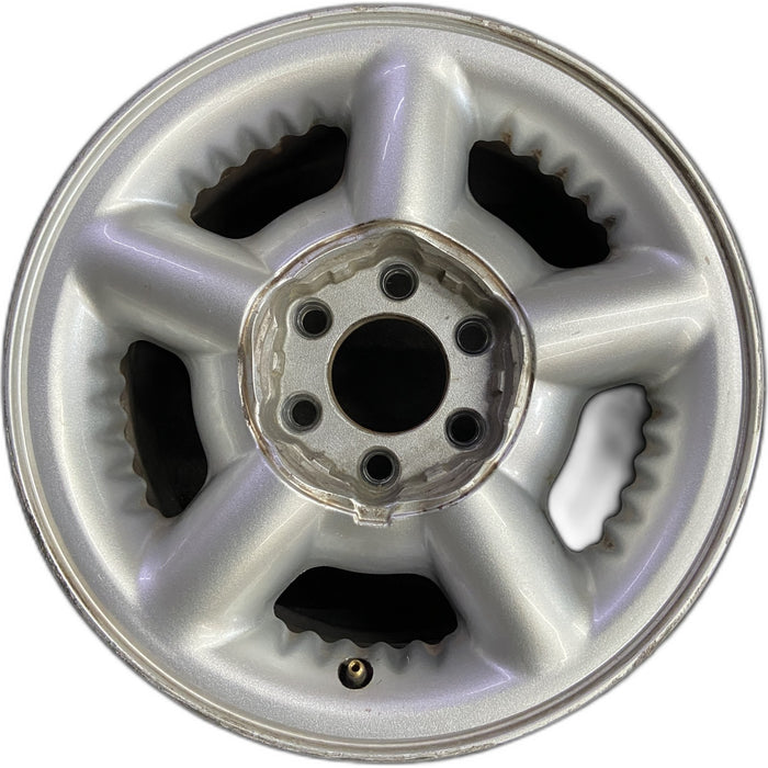 15" DAKOTA 97-98 15x7 Original OEM Wheel Rim - Front View