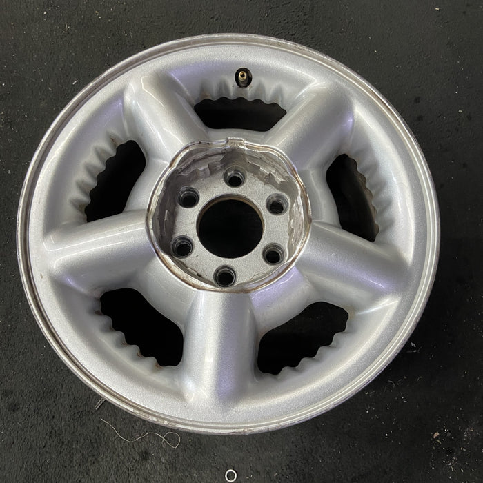 15" DAKOTA 97-98 15x7 Original OEM Wheel Rim - Close-Up Detail