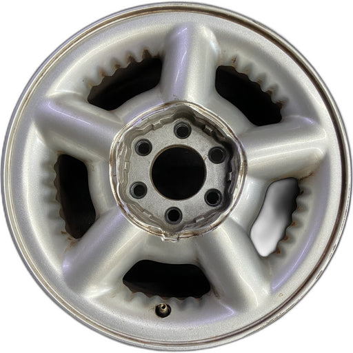 15" DAKOTA 97-98 15x7 Original OEM Wheel Rim - Front View