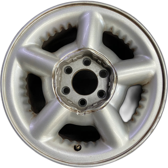 15" DAKOTA 97-98 15x7 Original OEM Wheel Rim - Front View