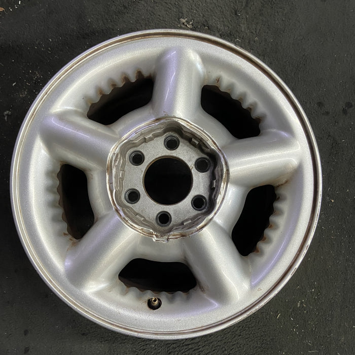 15" DAKOTA 97-98 15x7 Original OEM Wheel Rim - Angle View