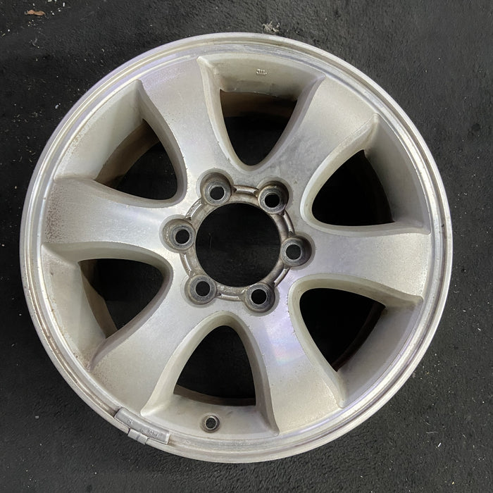 17" 4 RUNNER 03-09 17x7.5, 6 spoke Original OEM Wheel Rim - Angle View