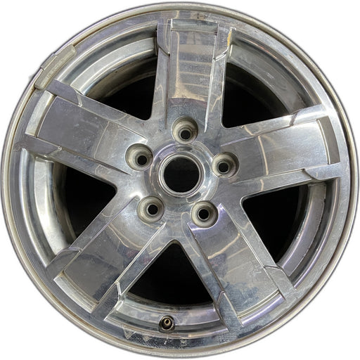 17" GRAND CHEROKEE 05 , Limited, chrome Original OEM Wheel Rim - Front View