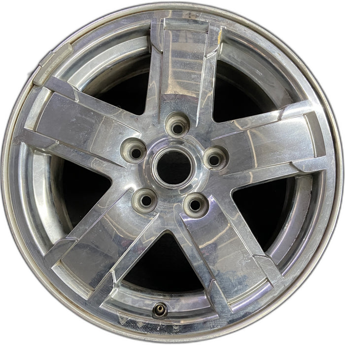 17" GRAND CHEROKEE 05 , Limited, chrome Original OEM Wheel Rim - Front View