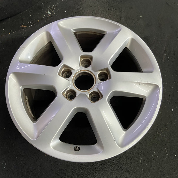 18" AUDI Q7 10-13 18x8 , 6 spoke Original OEM Wheel Rim - Side Profile