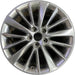 18" INFINITI Q50 18-24 18x7.5 Original OEM Wheel Rim - Front View